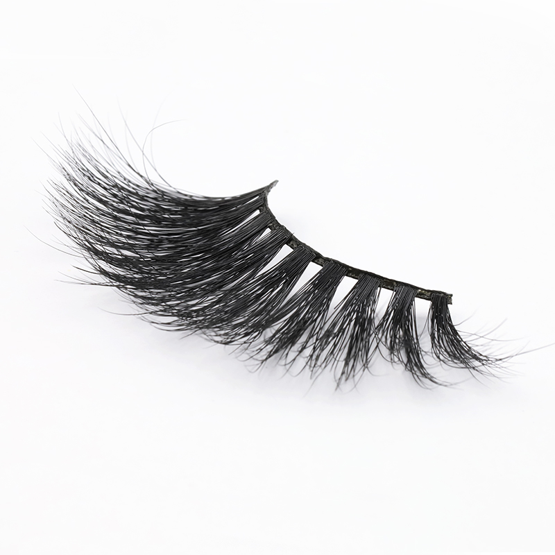 Free Samples Accepted Luxury 100% Real Mink Fur 25mm 3D Strip Lashes Glamous and Soft Eyelashes in the UK YY119